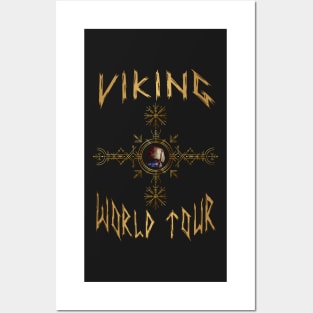 Viking World Tour-Viking t-shirt Posters and Art